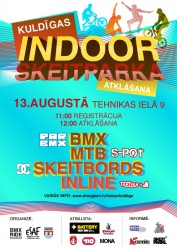 Kuldīgā atklās iekštelpu skeitparku