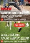 Triatlons un skrējiens apkārt Vaidavas ezeram
