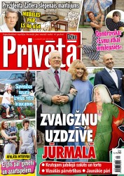 Iznācis žurnāla "Privātā Dzīve" jaunākais numurs