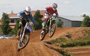 Latvijas Čempionāta motokrosā priekšpēdējais posms Stelpē