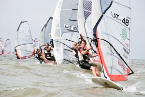 Liepājā noslēgusies trešā diena EC "Formula" vindsērfinga klasē