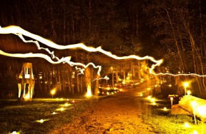 Uguns nakts Vienkoču parkā