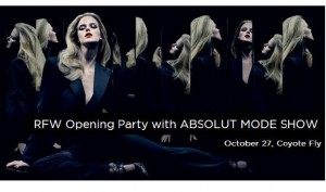 Riga Fashion Week piedāvā Absolut Mode Show