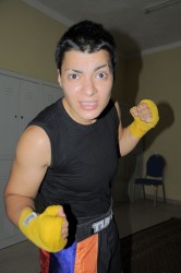 Agnese Boža boksēsies ar vīrieti