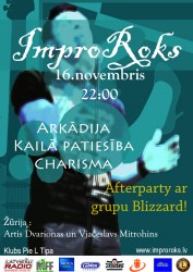 Klāt ImproRoks pēdējais pusfināls