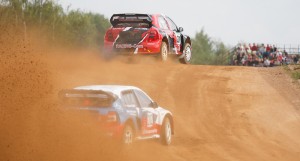 Mūsā aizvadīts avārijām bagāts Eiropas autokrosa čempionāta posms