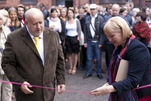 Foto: Mākslas akadēmijas jaunā studiju korpusa atklāšana