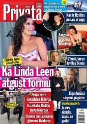 Linda Leen atkal tievē