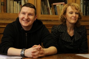 Atklās grāmatu konkursa “Zelta ābele” izstādi