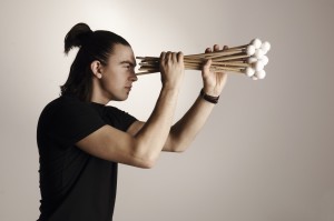 Pirmoreiz vienā koncertā Latvijas sitaminstrumentu virtuozi