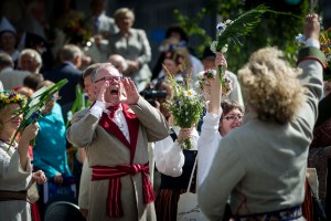 Foto: Dziesmu svētku gājiens