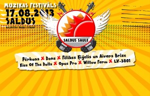 Saldus saule 2013