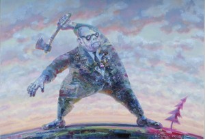 Ivars Poikāns atklās personālizstādi „Darba dienas pēcpusdiena brīnumzemē”