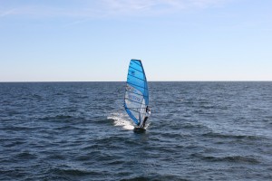 Jānis Preiss Baltijas jūru šķērsojis 11 stundās