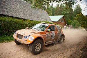 Spraigi piedzīvojumi rallijreidā „Latvian Baja 2013“