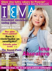 Iznācis žurnāla "Ieva" jaunākais numurs