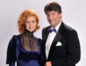 Dita Lūriņa un Ingus Pētersons gatavojas Ziemassvētku koncertiem Ķīpsalā