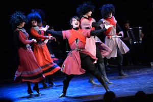 Foto: Gruzijas nacionālais balets Suhišvili uzstājas Rīgā